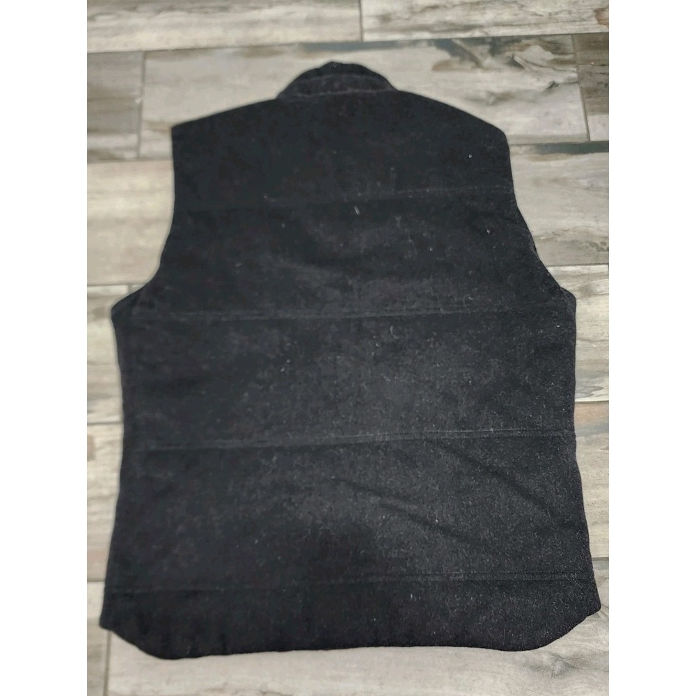 Hugo Boss Black Wool Blend Reversible Vest Men's Size 38R - Picture 4 of 11